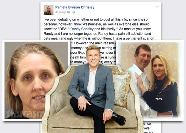 Pamela Chrisley arrest Facebook post