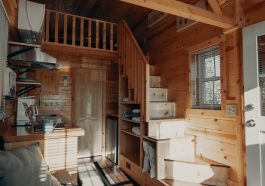 white and brown wooden kitchen cabinet