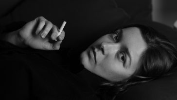 woman, cigarette, smoking