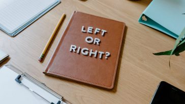 Brown Leather Notebook on Brown Wooden Table