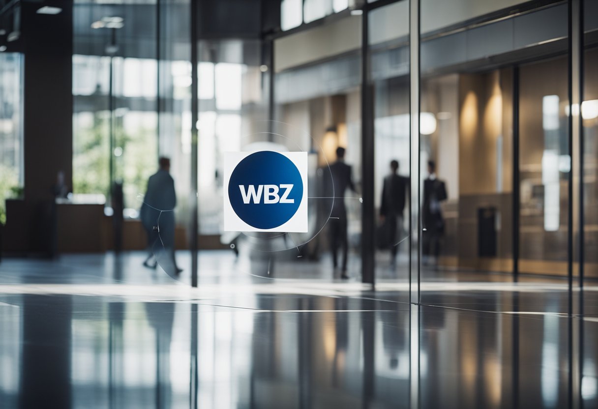 WBZ logo fading as a figure walks away, leaving viewers questioning Zach Green's departure